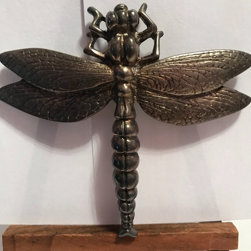 Large Dragon Fly Brooch Unknow Maker - image 1